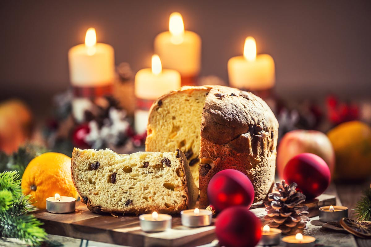 Panettone Dolce Tipico Natalizio
