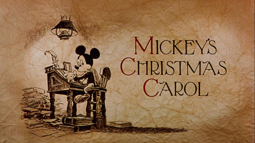 Canto di Natale di Topolino Cartpne animato natalizio