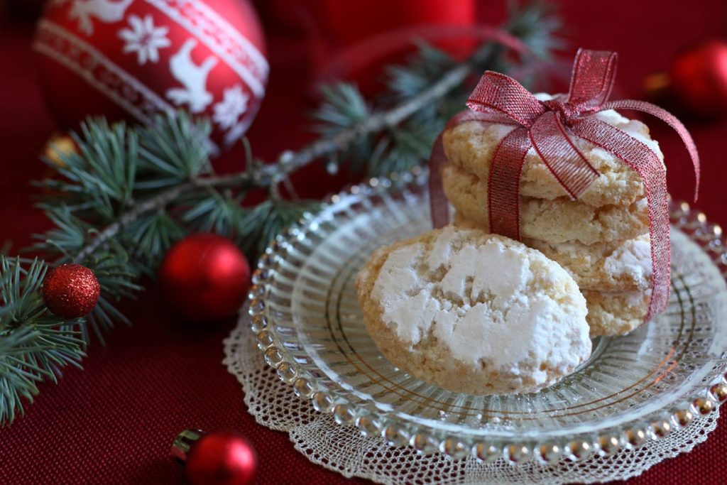 Ricciarelli Dolce tipico Natalizio Toscano